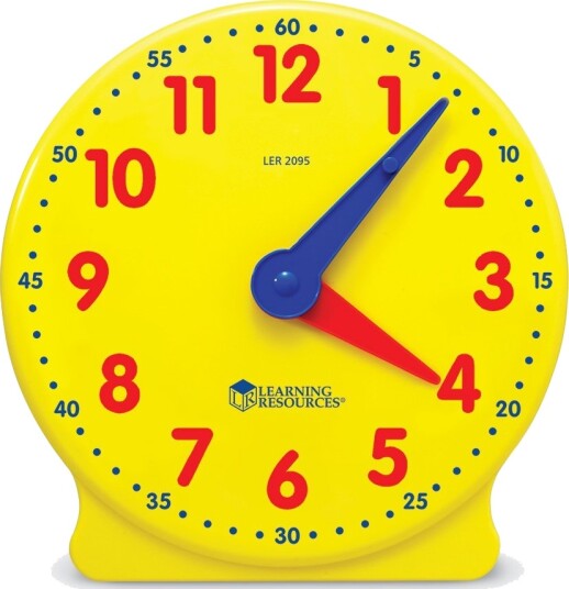 Learning Resources Klokke 12 timers med minuttvisning