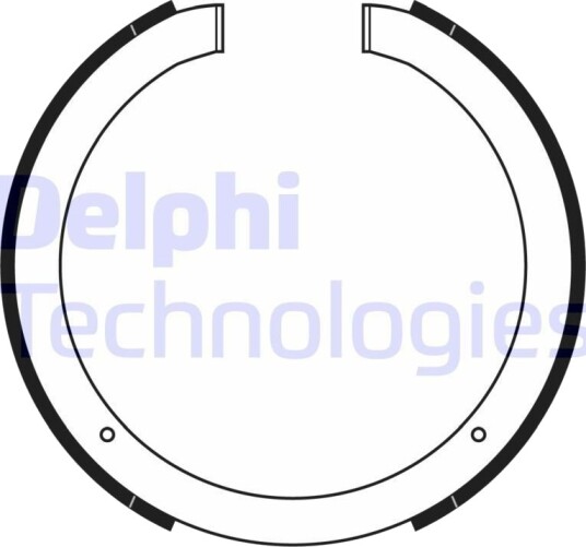 Bremsesko sett DELPHI LS2168