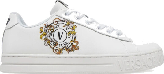 Versace Jeans Couture Dame Sko Hvit 41 EU,
