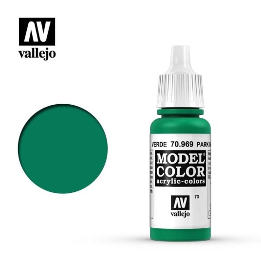 Vallejo 70.969 Park Green Flat 17ml Modellfarge for Modellbygging