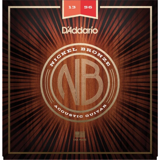 D'Addario Nb1356 Nickel Bronze (013-056) Ak. Gitarstrenger