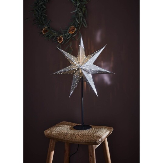 Markslöjd Glitter 45 cm svart/sølv