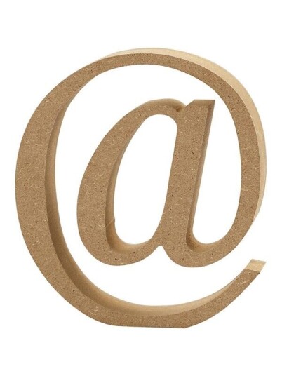 Creativ Company Symbol @ MDF 8cm 1pc.