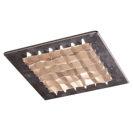 Westal Quattro I Takfotsarmatur 250 x 250 mm Galv/Sølv Belysning