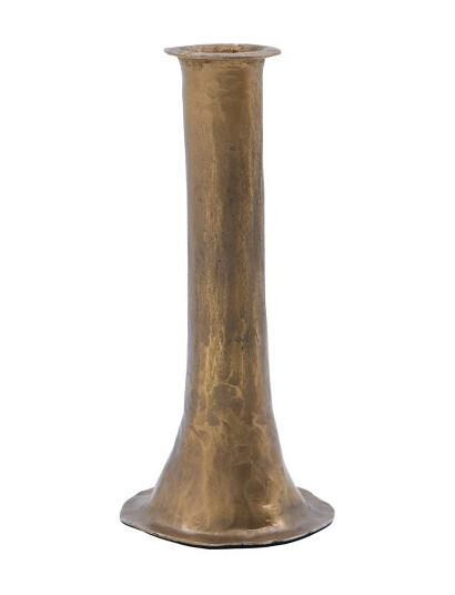 house doctor Candle Holder, Hdticca, Antique Gold - Gold - 7X7X16CM