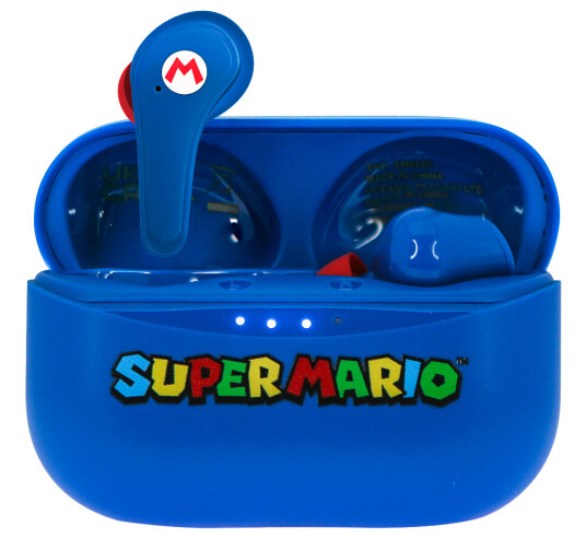 Super Mario In-Ear True Wireless Hodetelefoner Blå Super Mario In-Ear True Wireless Hodetelefoner Blå