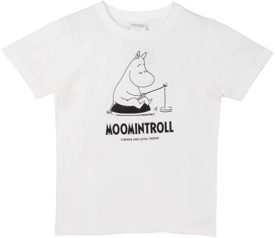 Moomin by Martinex Karakter Mummitrollet T-skjorte Hvit 134-140