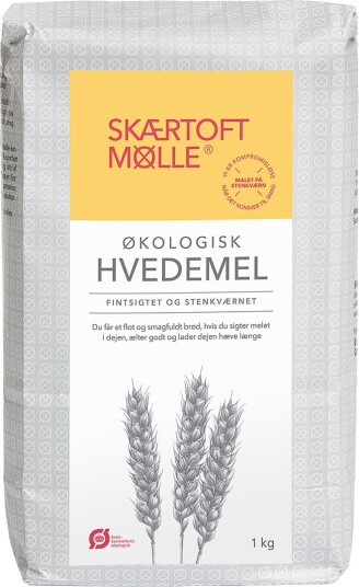Skærtoft Mølle Hvetemel Siktet Øko - 1 Kg Skærtoft Mølle Hvetemel Siktet Øko - 1 Kg