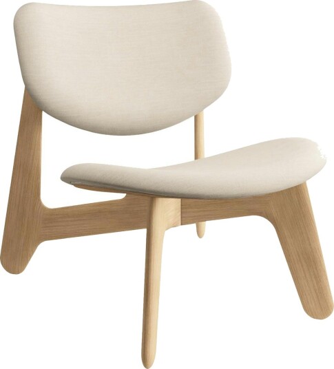 Slab Loungestol, Naturlig / Linara