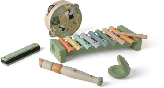 Dantoy Musikksett Wooden In Gift Box Dantoy Musikksett Wooden In Gift Box