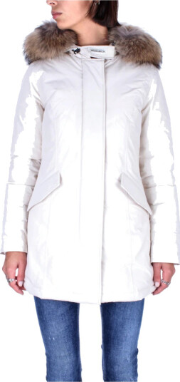 Woolrich Dame Frakker Hvit S,