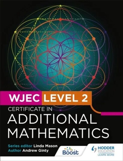 Wjec Level 2 Certificate In Additional Mathematics Av Andrew Ginty