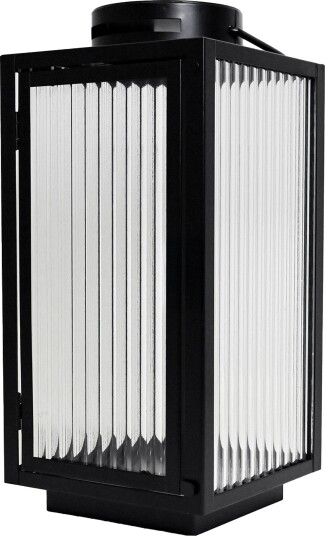 Sagaform Liv lykt medium 35 cm sort