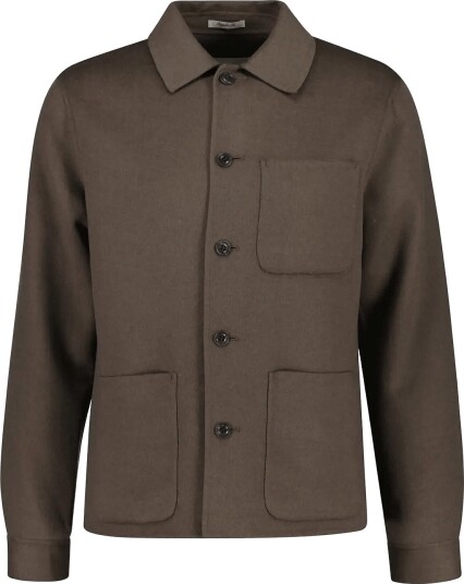 Gant Reg Handstitched Overshirt FADED TAUPE S