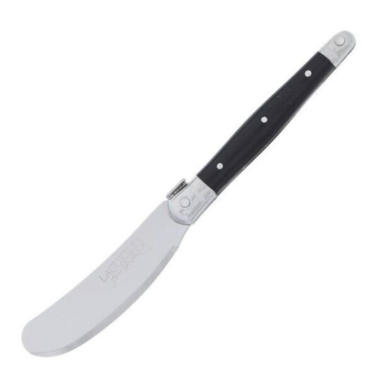 Jean Dubost Laguiole Laguiole smørkniv 15 cm svart Jean Dubost Laguiole Laguiole smørkniv 15 cm svart