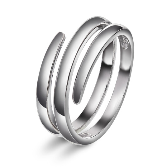 Pan Jewelry Ring i sølv Spiral Elegance størrelse Ring i sølv Spiral Elegance 54