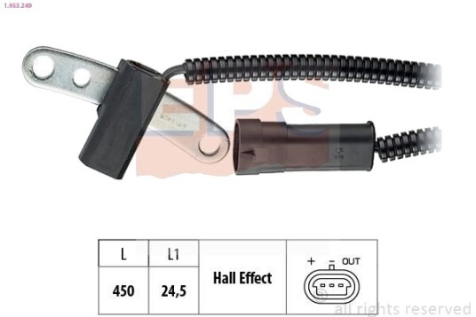 Sensor, turtall EPS 1.953.249