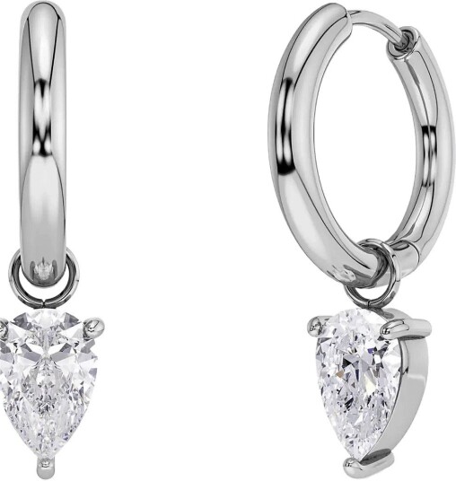 Edblad Arrow Hoops L Silver One Size   Silver   ONE SIZE