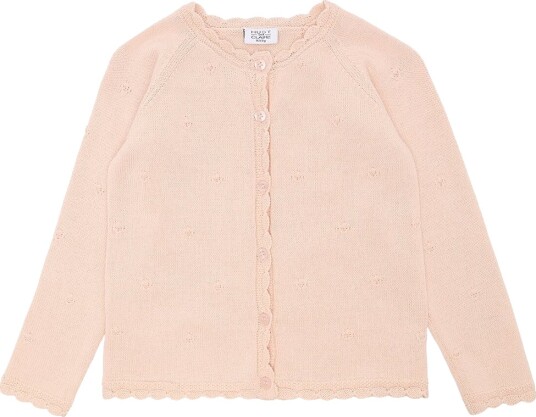 Hust and Claire Cardigan   Strikk   Cilja   Kvarts   Hust and Claire   7 år 122   Cardigan   Rosa