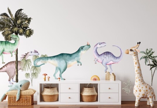 Veggklistremerke Dinosaur XL