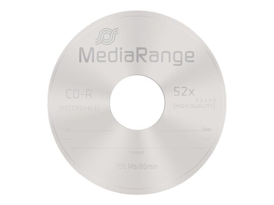 MediaRange CD-R x 25 - 700 MB - lagringsmedier