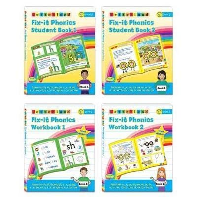 Fix-It Phonics - Level 2 - Student Pack  (2nd Edition) Av Lisa Holt