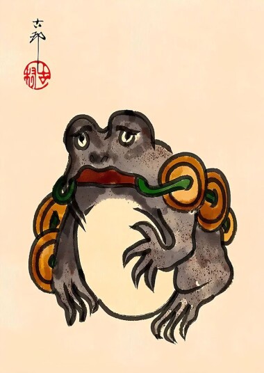 Namly Design Plakat Frosk Kunstverk POSTERAODBN8