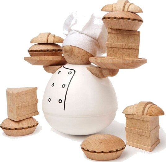 Kikkerland Balance The Baker Balanselek 3 År+