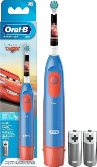 Oral-B Batteri Elektrisk tannbørste for barn Disney CARS