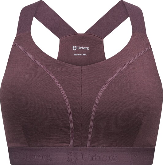 Urberg Merino Wool Soft Bra Wmn Huckleberry XS/S Urberg Merino Wool Soft Bra Wmn Huckleberry XS/S
