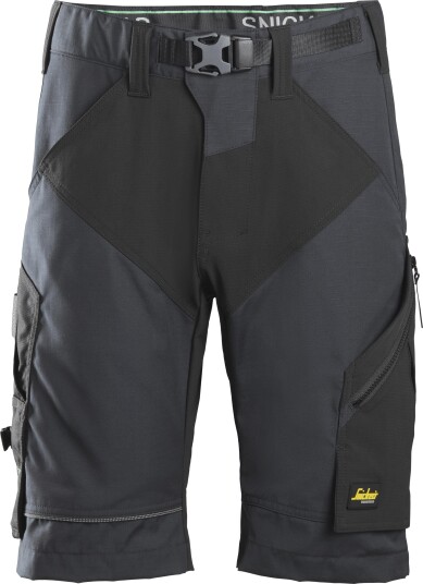 Snickers Workwear 6914 FlexiWork Arbeidsshorts grå/svart Grå/Svart, Klær