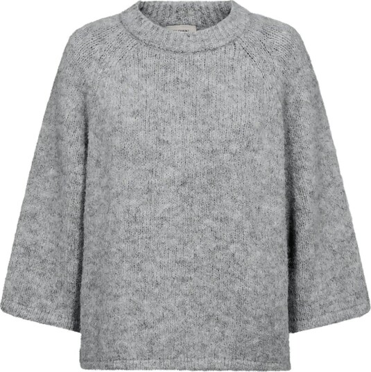 FREE/QUENT Fqgrslulu Pullover MED. GREY MELANGE XL FREE/QUENT Fqgrslulu Pullover MED. GREY MELANGE XL