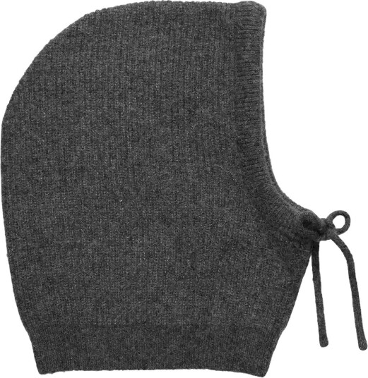 Rosemunde Rwtinker Wool Blend Balaclava - MEDIUM GREY MELANGE - 0
