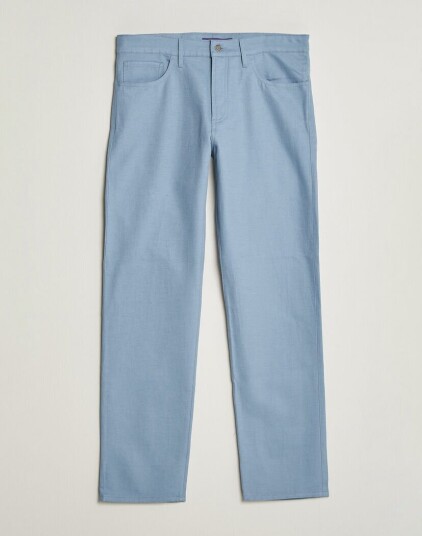 Ralph Lauren Purple Label 5 Pocket Italian Denim Pants Winward Blue