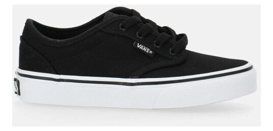 Vans Yt Atwood (Canvas) Black/White 39 (Us 7) Sneakers
