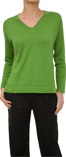Max Mara Dame Strikkevarer Grønn L, Max Mara Dame Strikkevarer Grønn L,