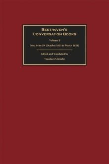 Beethoven's Conversation Books Volume 5