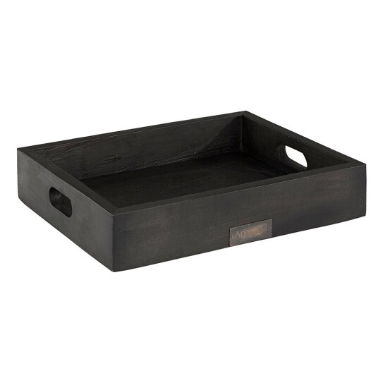 Artwood Serveringsbrett The Bakery 30 x 25 cm svart tre Artwood