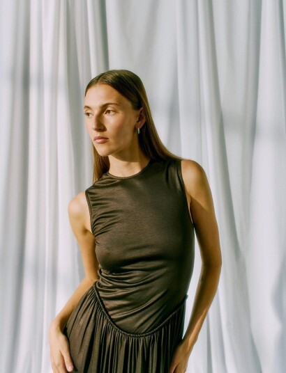 Copenhagen Muse Cmlayna Dress   Brown   S