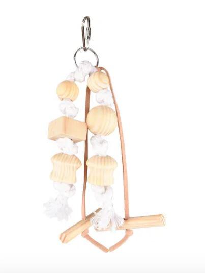 Flamingo Appi Fugleleke Beige 22Cm