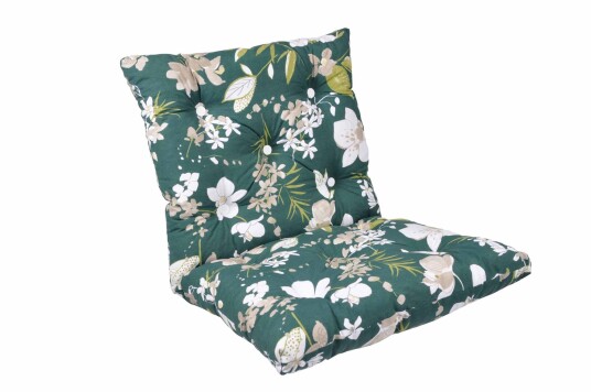 Fritab Lågvik pute lenestol Green botanical Flokk Grønn Fritab Lågvik pute lenestol Green botanical Flokk Grønn