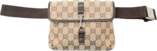 Gucci Vintage Dame Pre owned Beige ONE SIZE,
