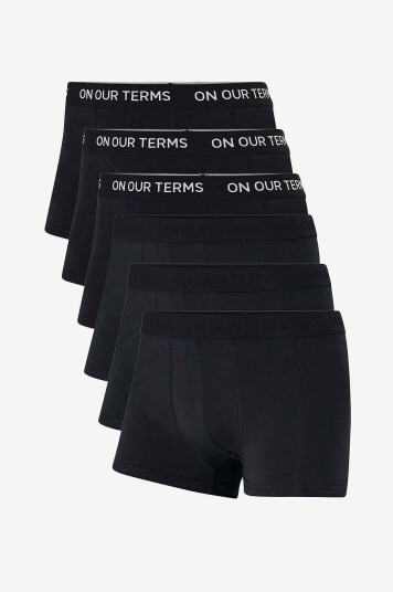 Ellos Collection Boxershorts Max 6 pk Svart