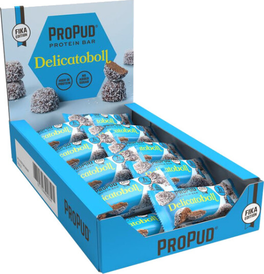 18 x ProPud Protein Bar 23 g Delicatoboll Mini 18 x ProPud Protein Bar 23 g Delicatoboll Mini