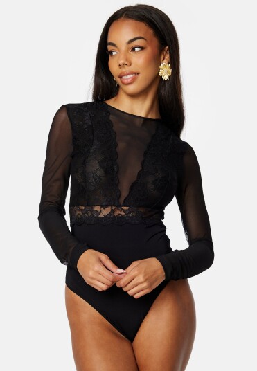 Pieces Pcsicca Ls Bodystocking Noos Black S Pieces Pcsicca Ls Bodystocking Noos Black S