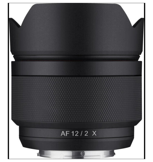 Samyang AF 12mm f/2.0 Lyssterk Vidvinkelobjektiv for Fujifilm X-Mount Samyang AF 12mm f/2.0 Lyssterk Vidvinkelobjektiv for Fujifilm X-Mount