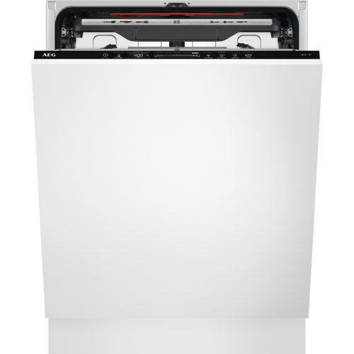 AEG 7000 FSE76738P Helintegrert Oppvaskmaskin med Wi-Fi 60 cm Svart AEG 7000 FSE76738P Helintegrert Oppvaskmaskin med Wi-Fi 60 cm Svart
