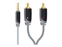 Sinox Plus+ - Lydkabel - mini-phone stereo 3.5 mm hann til RCA x 2 hann - 10 m