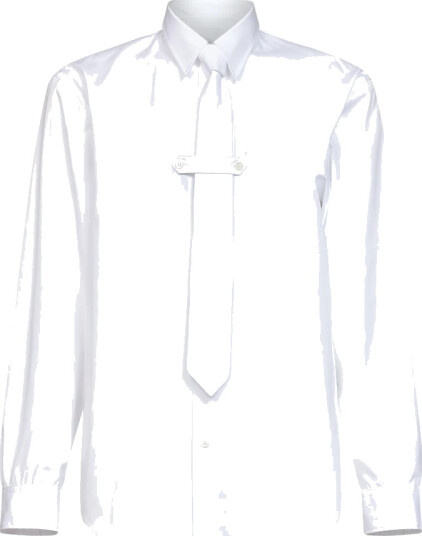 Dries Van Noten Herre Skjorter Hvit M,