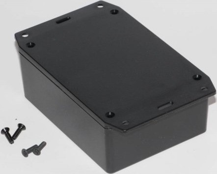 Hammond Electronics 1591Xxsflbk Universal Kapsling 110 X 82 X 44 Abs Svart 1 Stk
